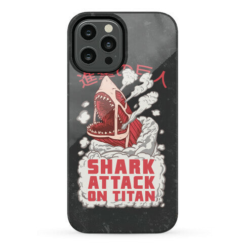 Shark Attack On Titan Phone Case